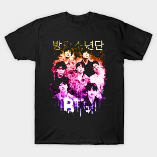 BTS bangtan boys art T-Shirt